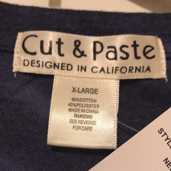 NWT Cut And Paste Jr SS Tie-Dye Graphic T-Shirt - Picture 7 of 9